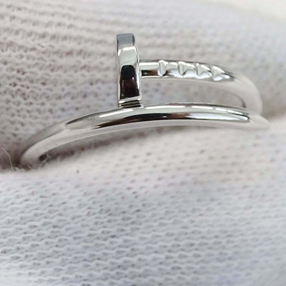 Cartier Authentic Silver Ring #52 - image 7